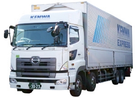 15t大型ウィング車